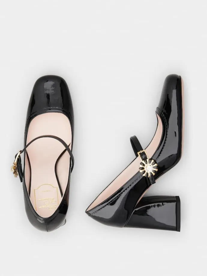 Roger Vivier Très Vivier Mary Jane Pumps in patent leather Outlet