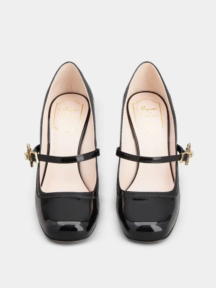 Roger Vivier Très Vivier Mary Jane Pumps in patent leather Outlet
