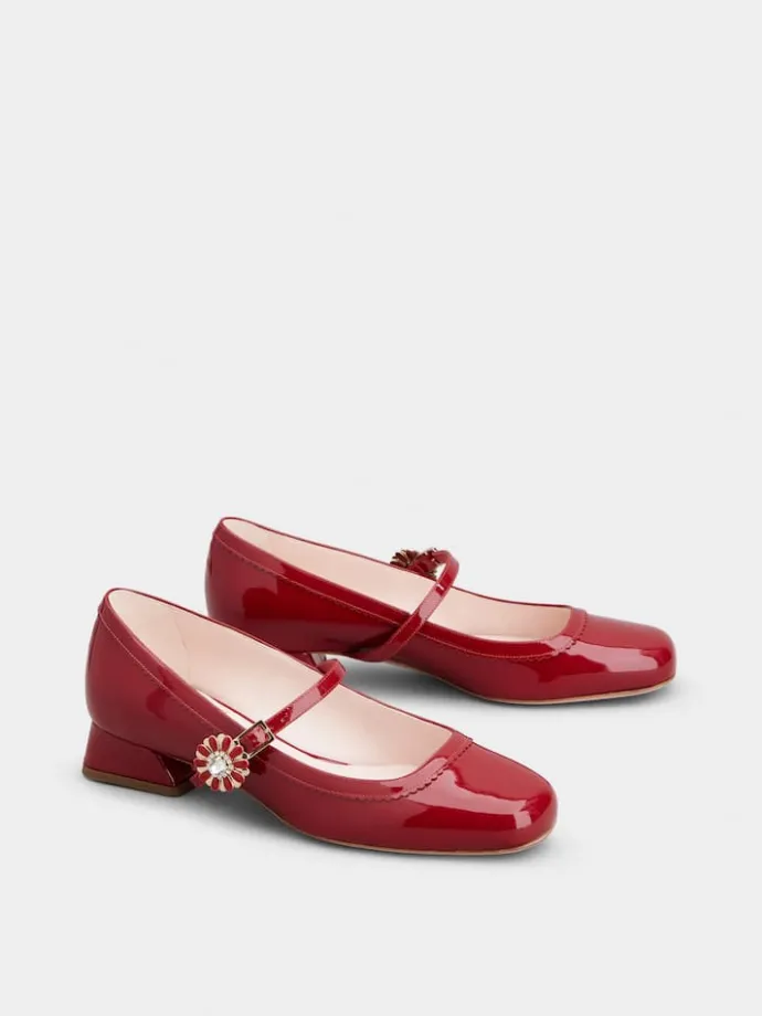 Roger Vivier Très Vivier Mary Janes in patent leather Outlet