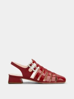 Roger Vivier Très Vivier Sandals in patent leather Fashion