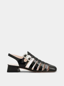 Roger Vivier Très Vivier Sandals in patent leather Sale