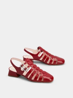 Roger Vivier Très Vivier Sandals in patent leather Fashion