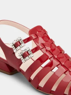 Roger Vivier Très Vivier Sandals in patent leather Fashion