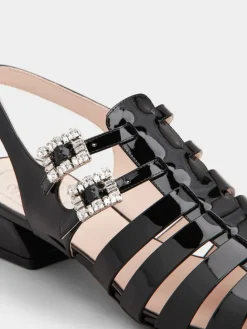 Roger Vivier Très Vivier Sandals in patent leather Sale