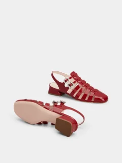 Roger Vivier Très Vivier Sandals in patent leather Fashion