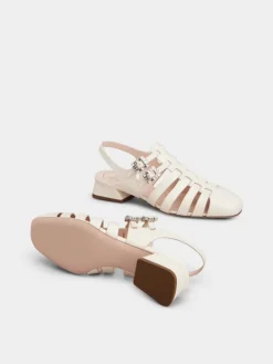 Roger Vivier Très Vivier Sandals in patent leather Online