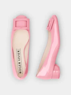 Roger Vivier U Look Ballerinas in patent leather New