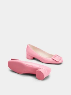 Roger Vivier U Look Ballerinas in patent leather New