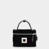 Roger Vivier Vanity Très Vivier Micro Bag in velvet Best