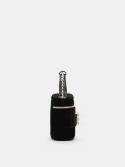 Roger Vivier Vanity Très Vivier Micro Bag in velvet Best