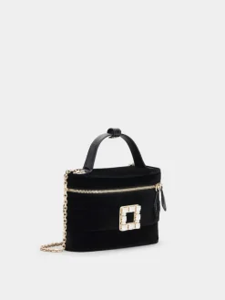 Roger Vivier Vanity Très Vivier Micro Bag in velvet Best