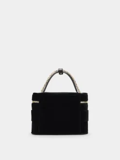 Roger Vivier Vanity Très Vivier Micro Bag in velvet Best