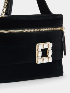 Roger Vivier Vanity Très Vivier Micro Bag in velvet Best