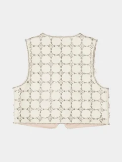 Roger Vivier Vest in leather Outlet