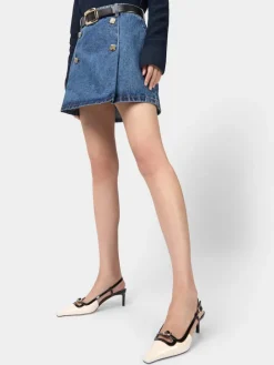 Roger Vivier Viv’ Canard Slingback Pumps in patent leather Clearance