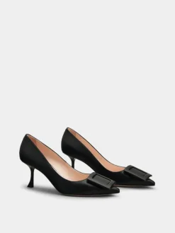Roger Vivier Viv’ In The City Pumps in leather Fashion