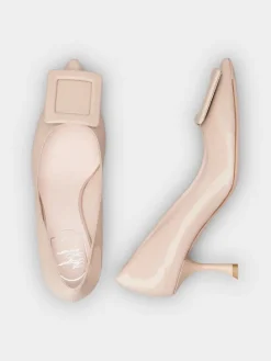 Roger Vivier Viv’ In The City Pumps in patent leather Clearance