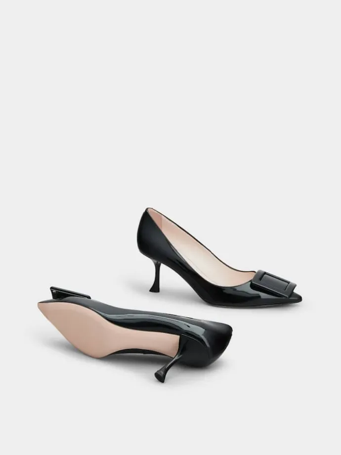 Roger Vivier Viv’ In The City Pumps in patent leather Sale