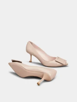 Roger Vivier Viv’ In The City Pumps in patent leather Clearance