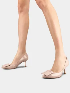 Roger Vivier Viv’ In The City Pumps in patent leather Clearance