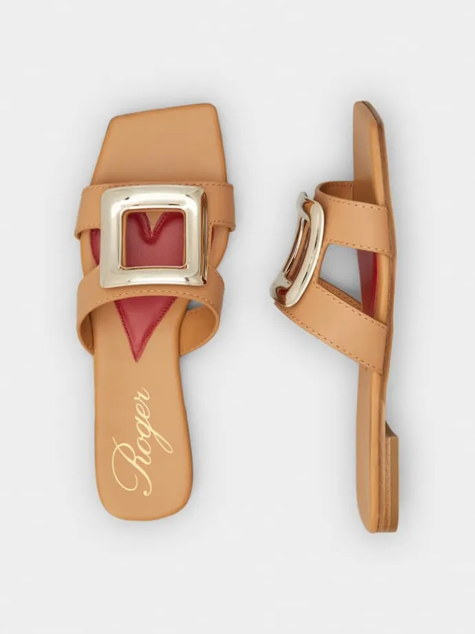 Roger Vivier Viv' by the Sea Mules in leather Best
