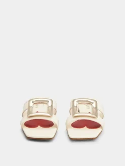 Roger Vivier Viv' by the Sea Mules in leather Fashion