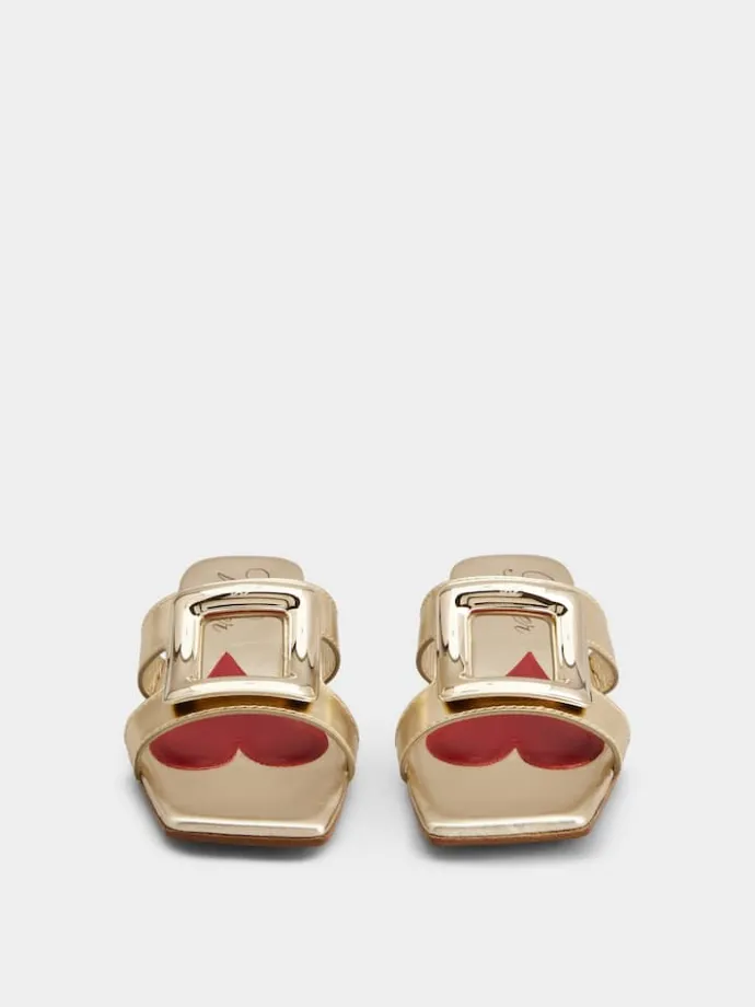 Roger Vivier Viv' by the Sea Mules in leather Sale