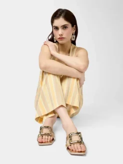 Roger Vivier Viv' by the Sea Mules in leather Sale