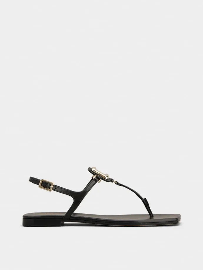 Roger Vivier Viv' by the Sea Sandals in leather Discount