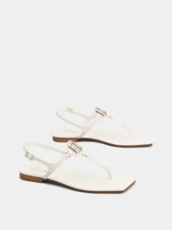 Roger Vivier Viv' by the Sea Sandals in leather Sale