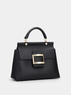 Roger Vivier Viv' Cabas Bag in leather Clearance