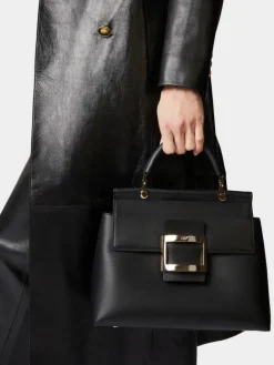 Roger Vivier Viv' Cabas Bag in leather Clearance