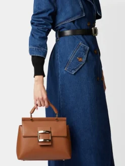 Roger Vivier Viv' Cabas Bag in leather Outlet