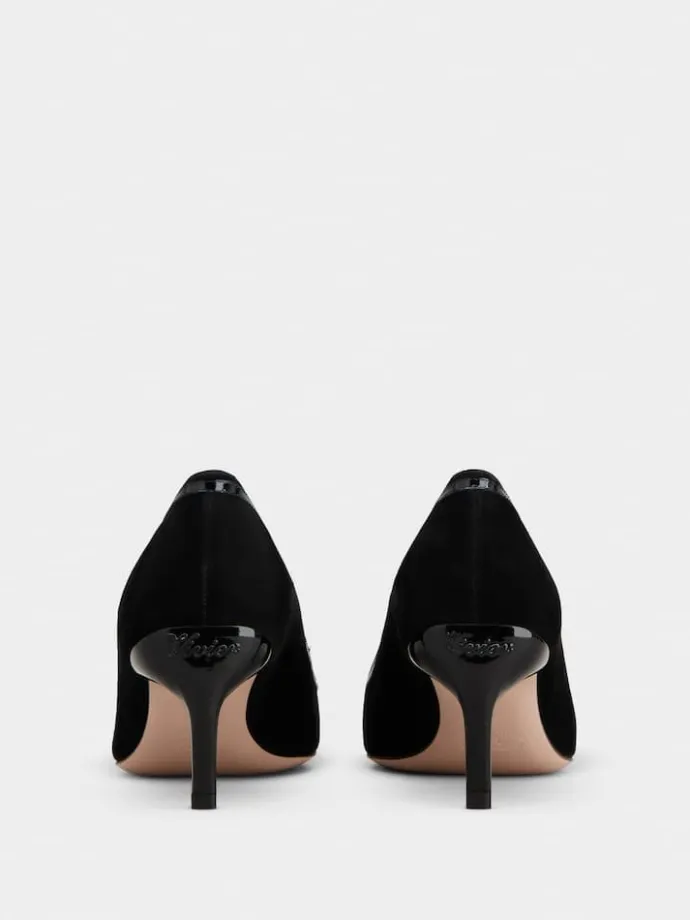 Roger Vivier Viv' Canard Pumps in suede Best