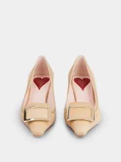 Roger Vivier Viv' Canard Pumps in suede New