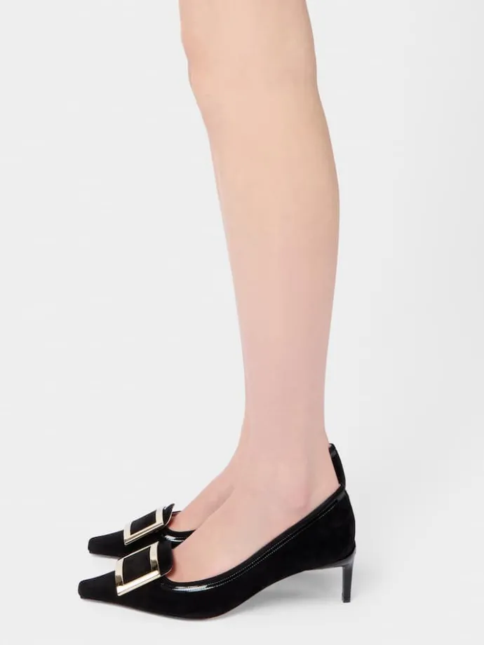 Roger Vivier Viv' Canard Pumps in suede Best