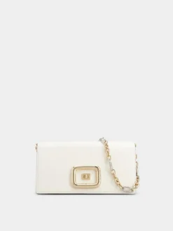 Roger Vivier Viv' Choc Bag in leather New
