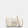 Roger Vivier Viv' Choc Bag in leather New