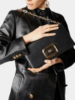 Roger Vivier Viv' Choc Bag in leather Online