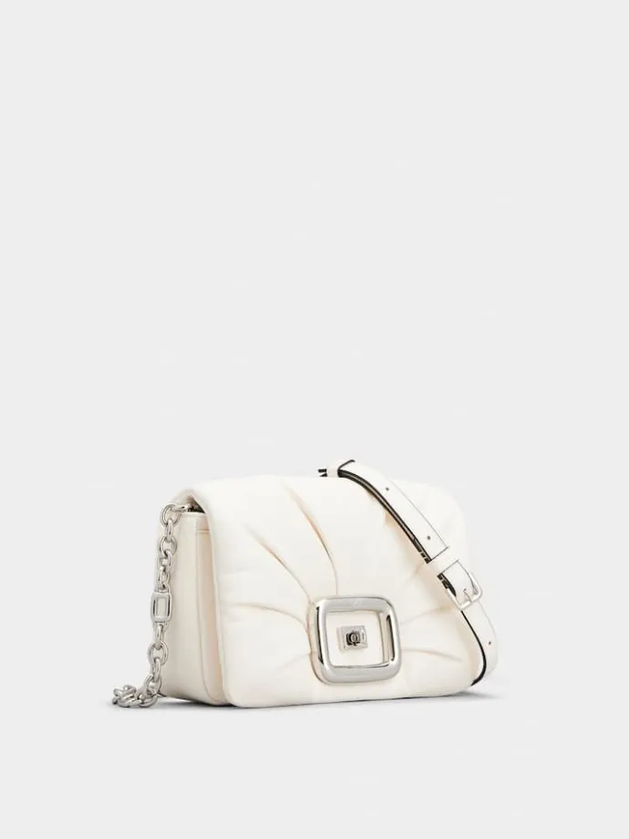 Roger Vivier Viv' Choc Bag in leather New