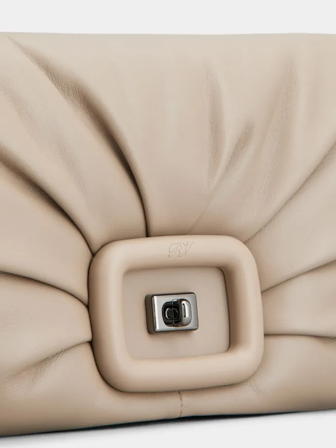 Roger Vivier Viv' Choc Bag in leather New