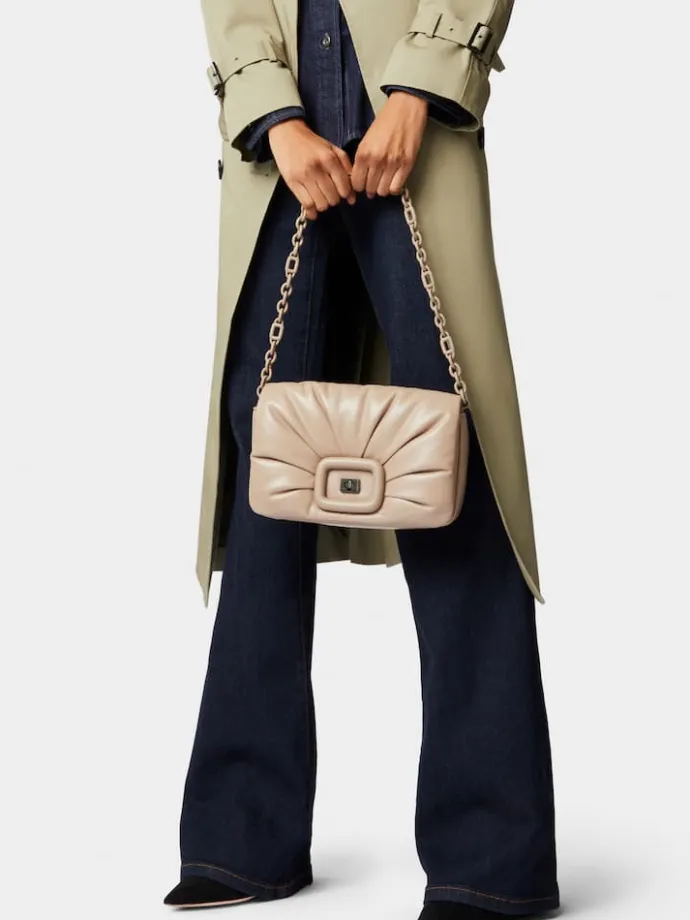 Roger Vivier Viv' Choc Bag in leather New
