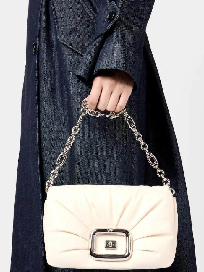 Roger Vivier Viv' Choc Bag in leather New