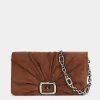 Roger Vivier Viv' Choc Large Bag in suede Outlet