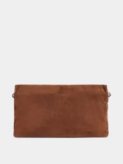 Roger Vivier Viv' Choc Large Bag in suede Outlet