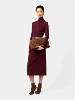 Roger Vivier Viv' Choc Large Bag in suede Outlet