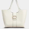 Roger Vivier Viv' Choc Medium Shopping Bag in leather Online