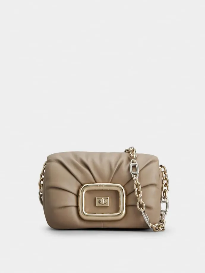 Roger Vivier Viv' Choc Mini Bag in leather Discount