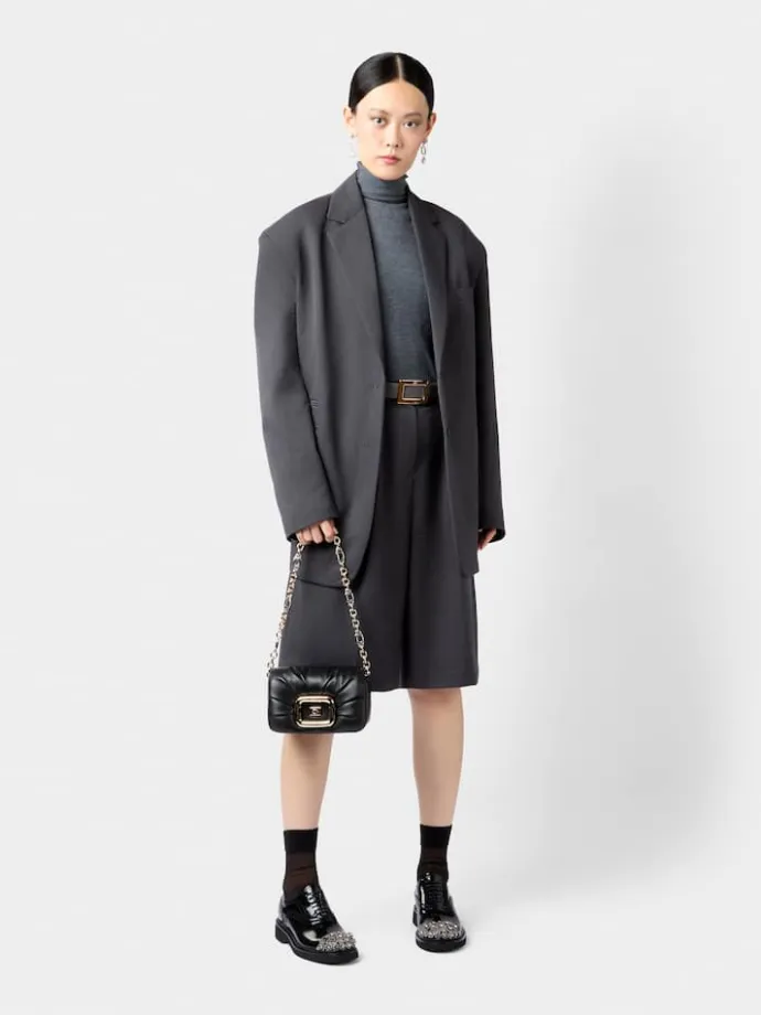 Roger Vivier Viv' Choc Mini Bag in leather Fashion