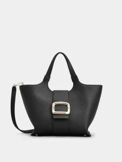 Roger Vivier Viv' Choc Mini Shopping Bag in leather Sale